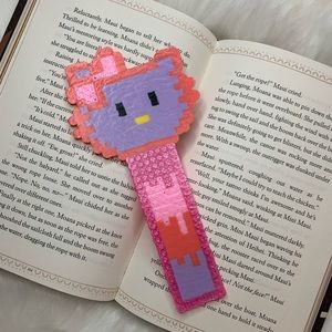 Hello Kitty Perler Beads Bookmark